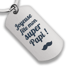 Porte-clé - Joyeuse fête super papi