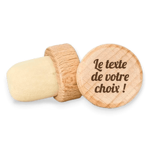 Bouchon de vin - 100% Personnalisé