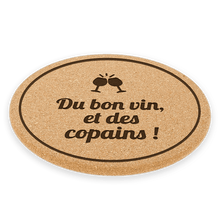 Dessous de verre - Du bon vin