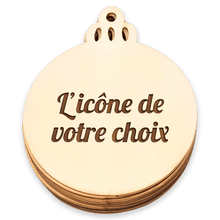 Boule de noël - 100% Personnalisé