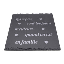 Planche - Les repas