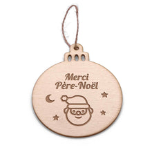 Boule de noël - Merci père noël