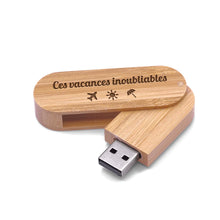 Clé USB - Vacances inoubliables