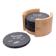 Dessous de verre - Raclette et ski