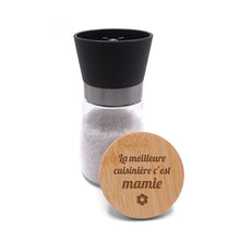 Moulin sel et poivre - La meilleure cuisinière c'est mamie